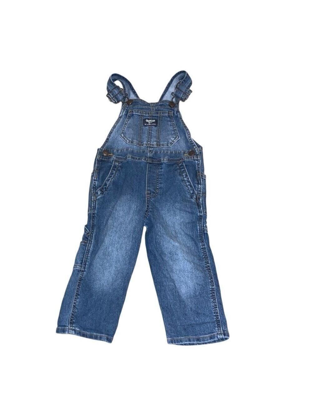 OSH KOSH B’GOSH Denim Overalls size 2T Unisex